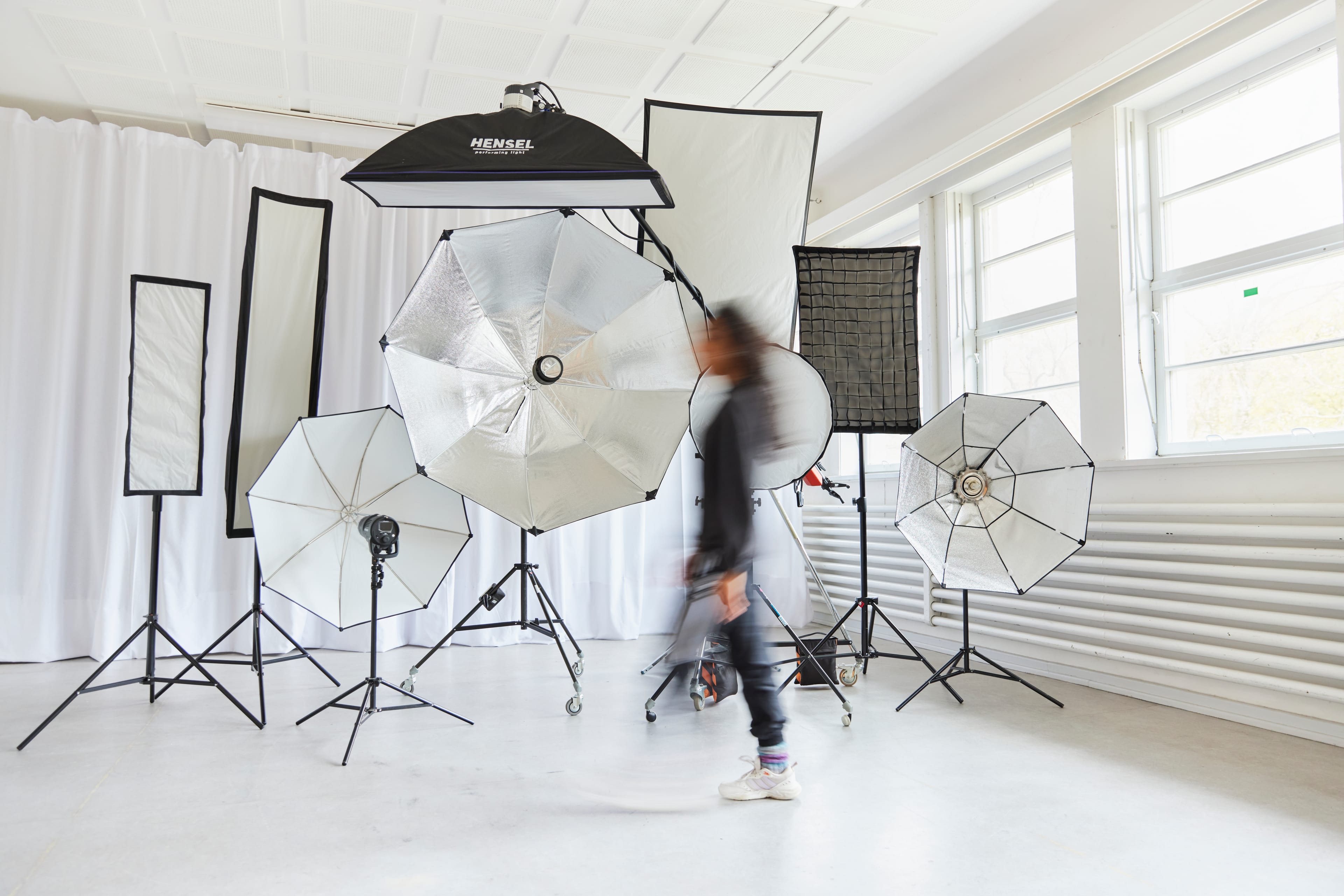 Foto der Lichttechnik im Klub Studio