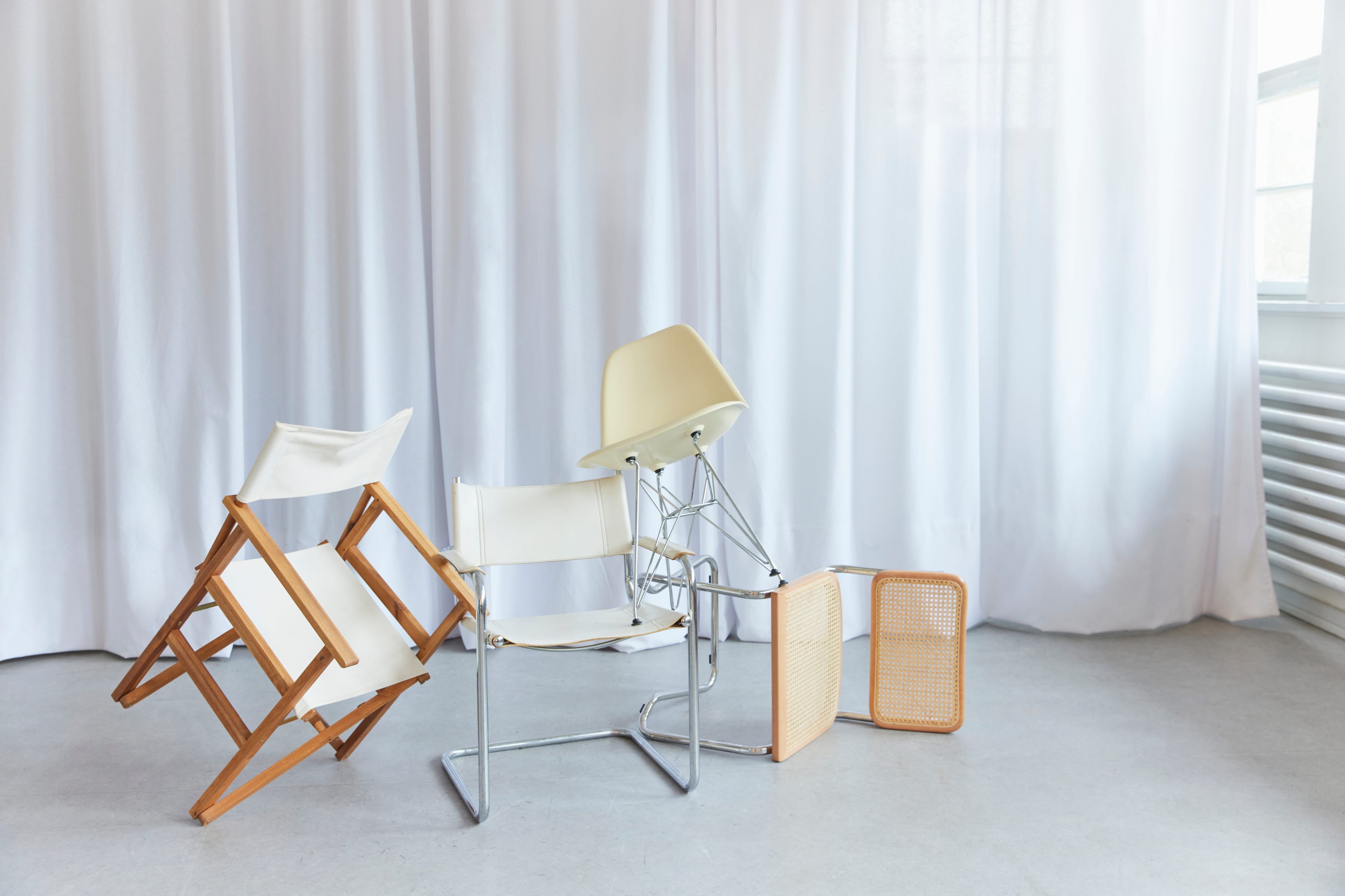 Foto der Stühle im Klub Studio