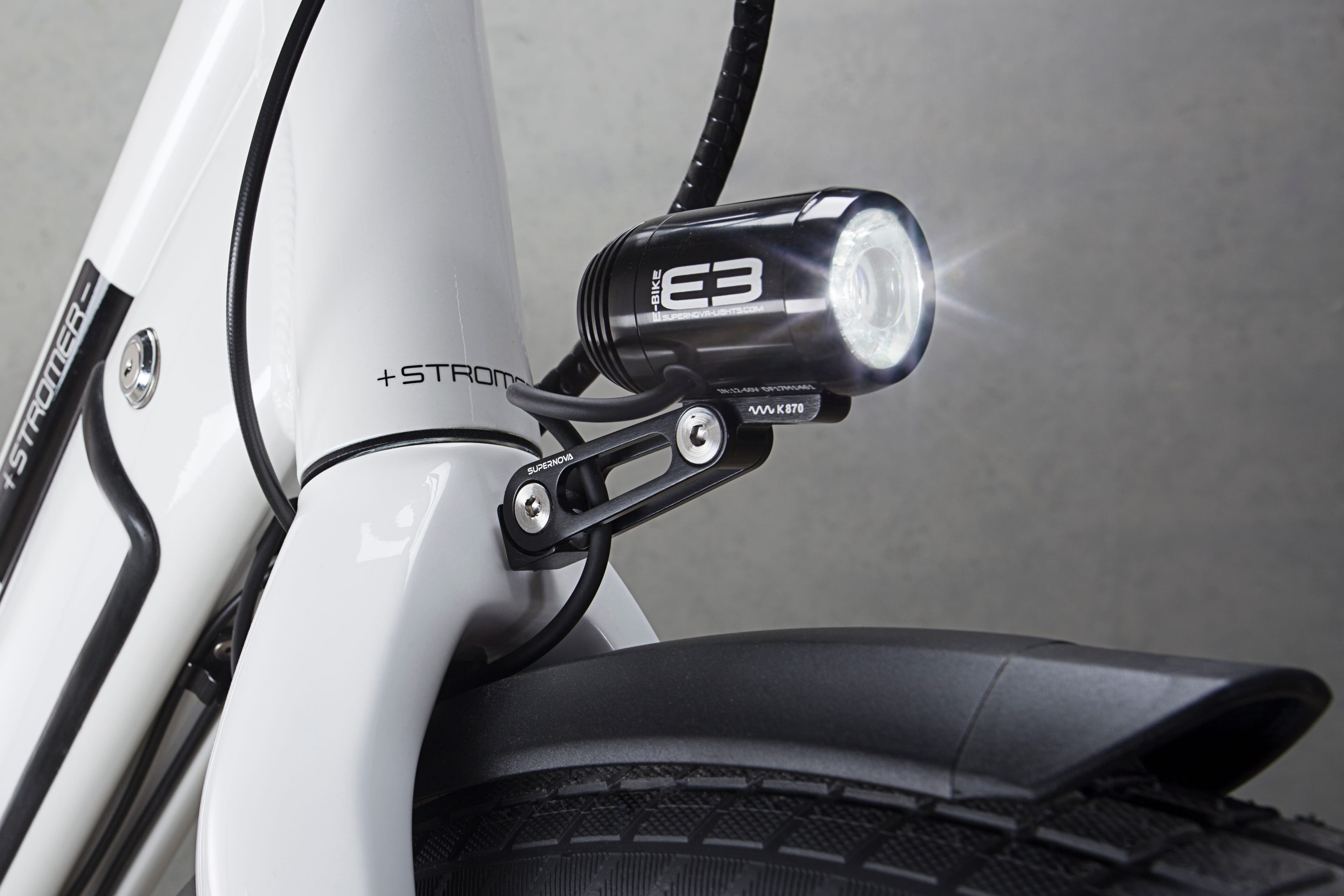 Produktfotografie – Ebike – Detailaufnahme eines Ebikes